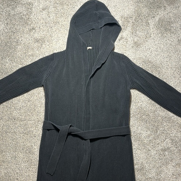 J. Crew Black Hooded Cardigan Sweater - Picture 5 of 15